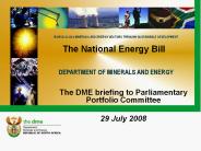 The National Energy Bill