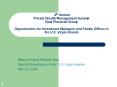 4th Annual Private Wealth Management Summit Opal Financial Group  Opportunities for Investment Managers and Family Offices in the U.S. Virgin Islands PowerPoint PPT Presentation