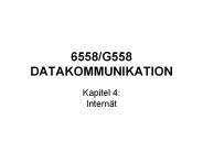 6558/G558 DATAKOMMUNIKATION