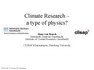 Climate Research 
