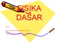 FISIKA DASAR