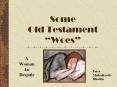 Some Old Testament  PowerPoint PPT Presentation