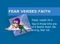 FEAR VERSES FAITH PowerPoint PPT Presentation