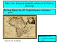 What made the West African empires of Ghana, Mali, and Songhai great? PowerPoint PPT Presentation