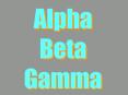 Alpha Beta Gamma PowerPoint PPT Presentation