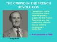 THE CROWD IN THE FRENCH REVOLUTION PowerPoint PPT Presentation