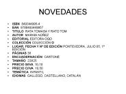 NOVEDADES