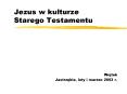 Jezus w kulturze Starego Testamentu PowerPoint PPT Presentation