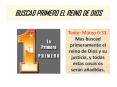 BUSCAD PRIMERO EL REINO DE DIOS PowerPoint PPT Presentation