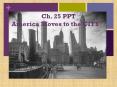 Ch. 25 PPT America Moves to the CITY PowerPoint PPT Presentation