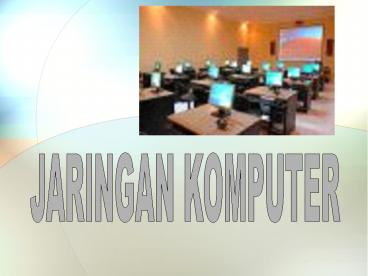 JARINGAN KOMPUTER
