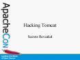 Hacking Tomcat PowerPoint PPT Presentation