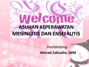 ASUHAN KEPERAWATAN MENINGITIS DAN ENSEFALITIS