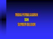MEDIA PEMBELAJARAN