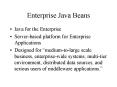 Enterprise Java Beans PowerPoint PPT Presentation