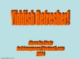 Yiddish Refresher! PowerPoint PPT Presentation