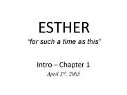 ESTHER 
