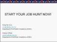 START YOUR JOB HUNT NOW! PowerPoint PPT Presentation