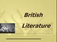 British   Literature PowerPoint PPT Presentation