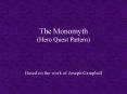The Monomyth (Hero Quest Pattern) PowerPoint PPT Presentation