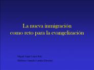 La nueva inmigraci