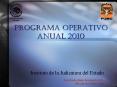 PROGRAMA OPERATIVO ANUAL 2010 PowerPoint PPT Presentation