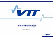 Inhimillinen tekij