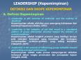 LEADERSHIP (Kepemimpinan) PowerPoint PPT Presentation