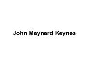 John Maynard Keynes