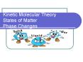 Kinetic Molecular Theory States of Matter Phase Changes PowerPoint PPT Presentation