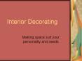 Interior Decorating PowerPoint PPT Presentation