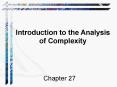 Introduction to the Analysis of Complexity PowerPoint PPT Presentation