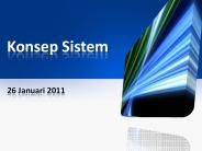 Konsep Sistem