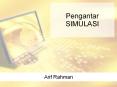 Pengantar SIMULASI PowerPoint PPT Presentation