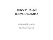 KONSEP DASAR TERMODINAMIKA