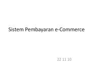 Sistem Pembayaran e-Commerce