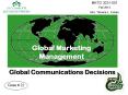 Global Marketing Management  Global Communications Decisions PowerPoint PPT Presentation