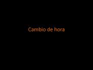 Cambio de hora
