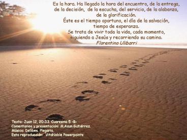 Cuaresma 5 domingo -B-