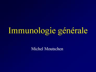 Immunologie g