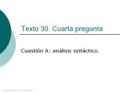 Texto 30. Cuarta pregunta