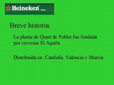Breve historia.