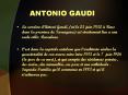 ANTONIO GAUDI PowerPoint PPT Presentation