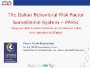 The Italian Behavioral Risk Factor Surveillance System 