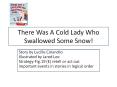 There Was A Cold Lady Who Swallowed Some Snow! PowerPoint PPT Presentation