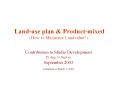 Land-use plan PowerPoint PPT Presentation