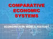 COMPARATIVE ECONOMIC SYSTEMS
