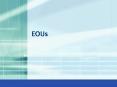 EOUs