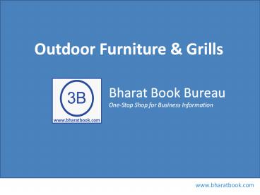 Outdoor Furniture & Grills