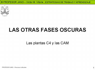 LAS OTRAS FASES OSCURAS